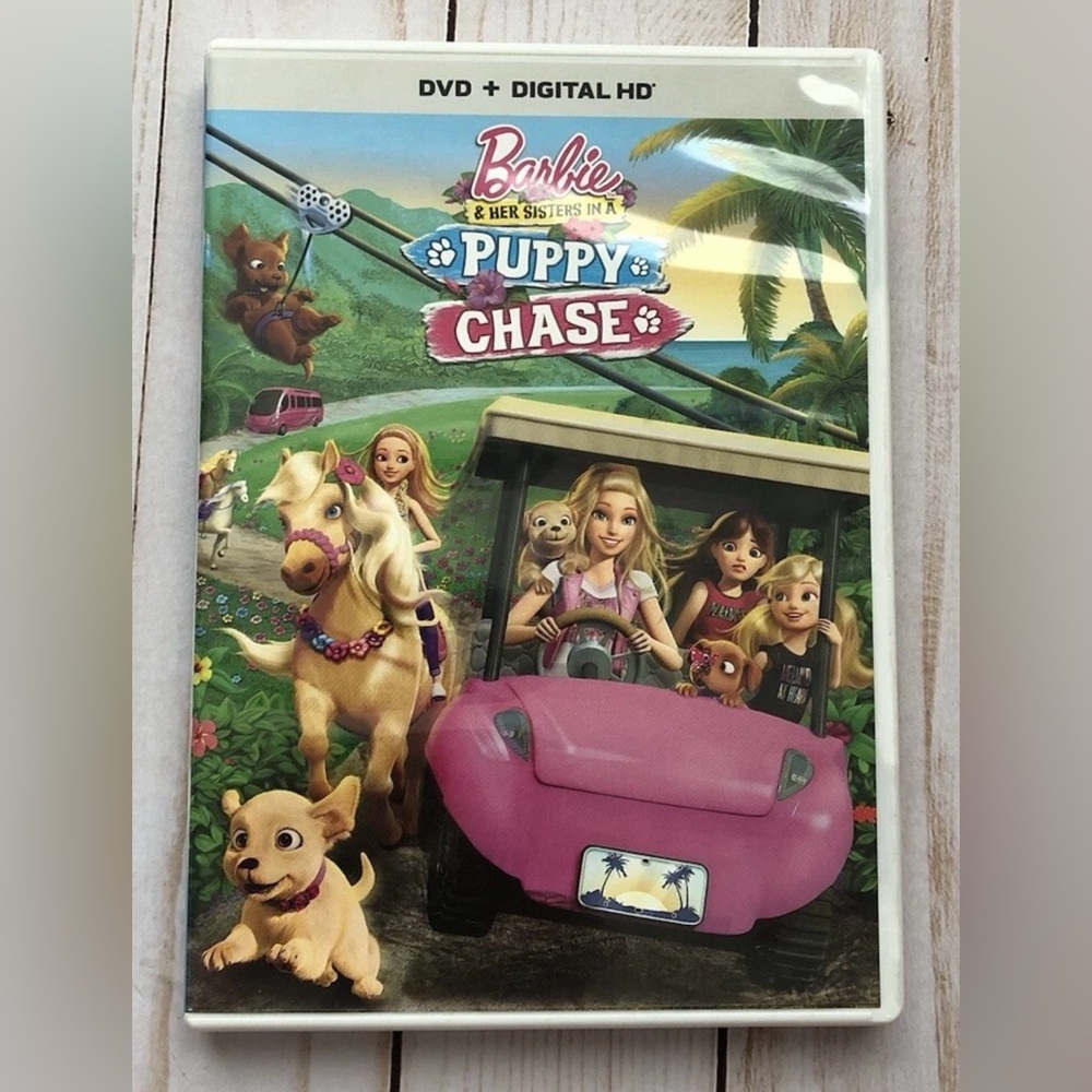 Barbie Puppy Chase Adventure DVD